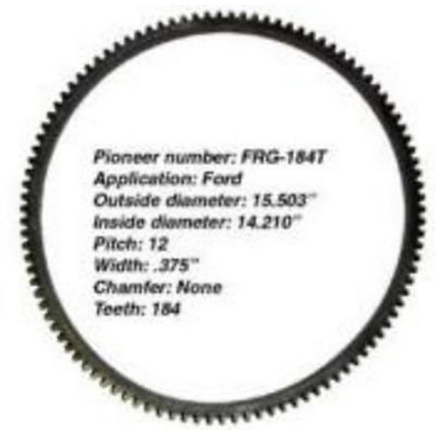 Clutch Flywheel Ring Gear Pioneer FRG-184T